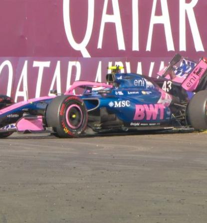 Franco Colapinto y su incidente en la FP2 del Gran Premio de Hungría
