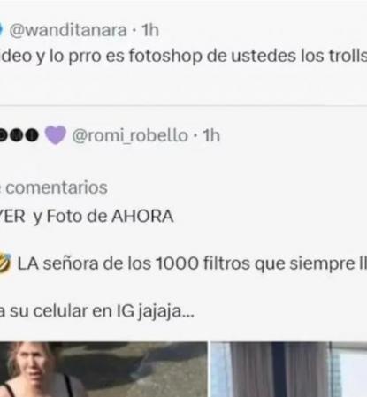 Wanda Nara denuncia manipulación digital de fotos en redes sociales