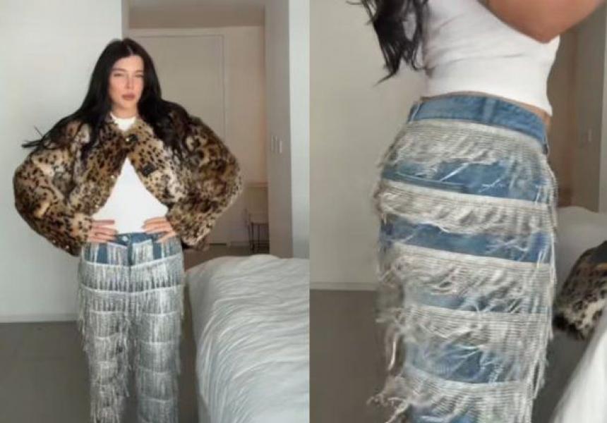 Sofía Gonet revela un pantalón de 600 mil pesos y desata polémica en redes