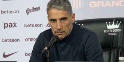 Juan Pablo Vojvoda reafirma su compromiso con Racing tras derrota contundente