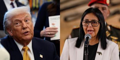 Encuentro entre Trump y Delcy Rodríguez en Nueva York durante la ONU