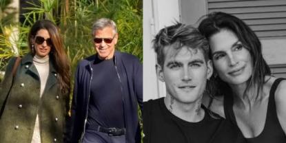 Apoyo de George y Amal Clooney a Cindy Crawford tras la tragedia familiar