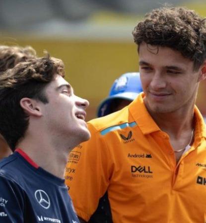 Lando Norris critica a Franco Colapinto por accidente en el Gran Premio de Azerbaiyán