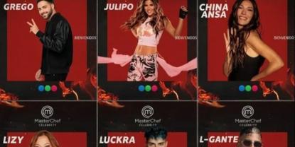 Rumores de romance en MasterChef Celebrity entre Luck Ra y Julieta Poggio