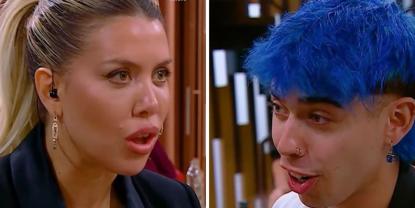 Wanda Nara interroga a Luck Ra sobre su separación en MasterChef Celebrity