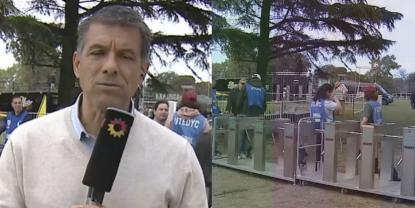 Prohibición de ingreso al Fan Fest por parte de la AFA al equipo de TN