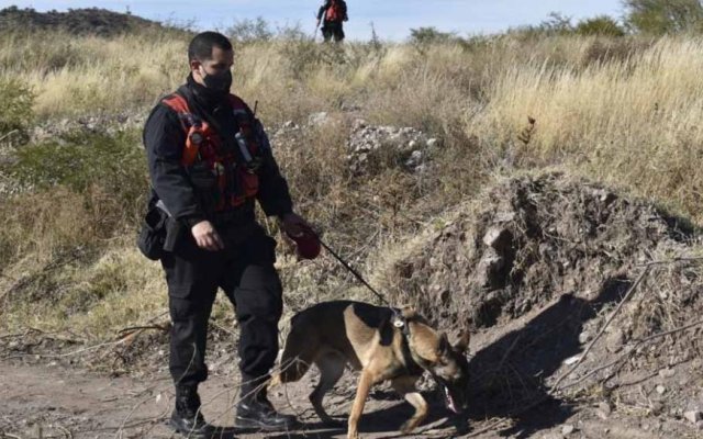Contactado por el padre de Guadalupe, se suma al rastrillaje un equipo de perros y ex policías